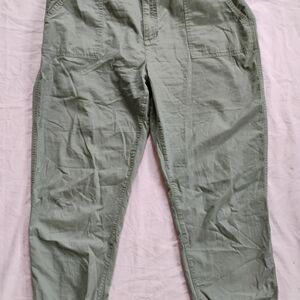 Eddie Bauer Women's Joggers Green Size 16